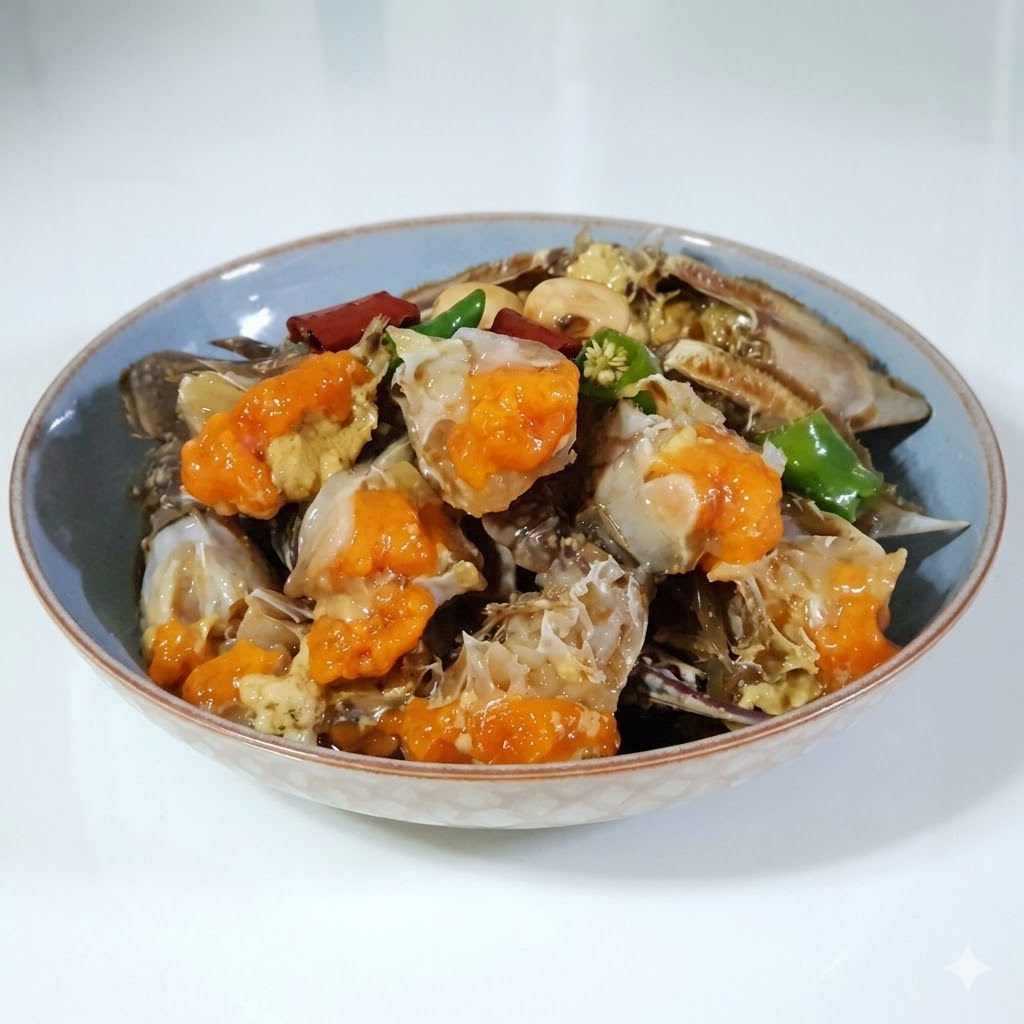 간장게장 클로즈업 — Ganjang gejang soy marinated crab close-up