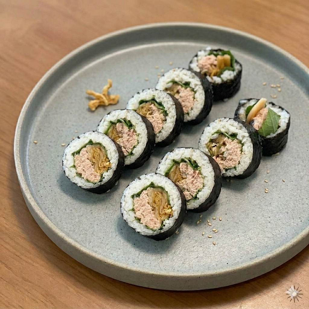 참치김밥 — Tuna Gimbap
