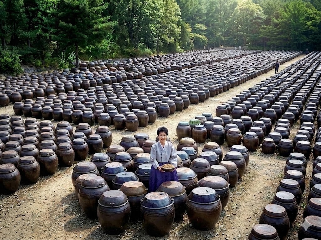 Andong Jebiwon — 2000 clay jars aging traditional ganjang