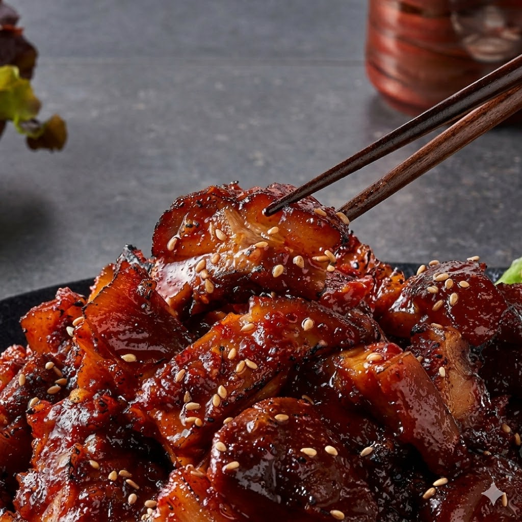 불족발 또는 오향족발 — Buljokbal or Ohyang jokbal