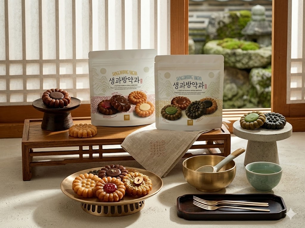 생과방 약과 — 8종 플레이버 프리미엄 선물 세트